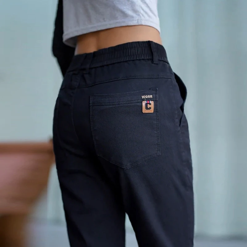 Thumbnail: New Design Spring Korean Fashion Men's Casual Pants – Regular Elastic Slim