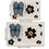 Thumbnail: Flower Patterned Diatomaceous Earth Bath Mat – Machine Washable Non-Slip Design
