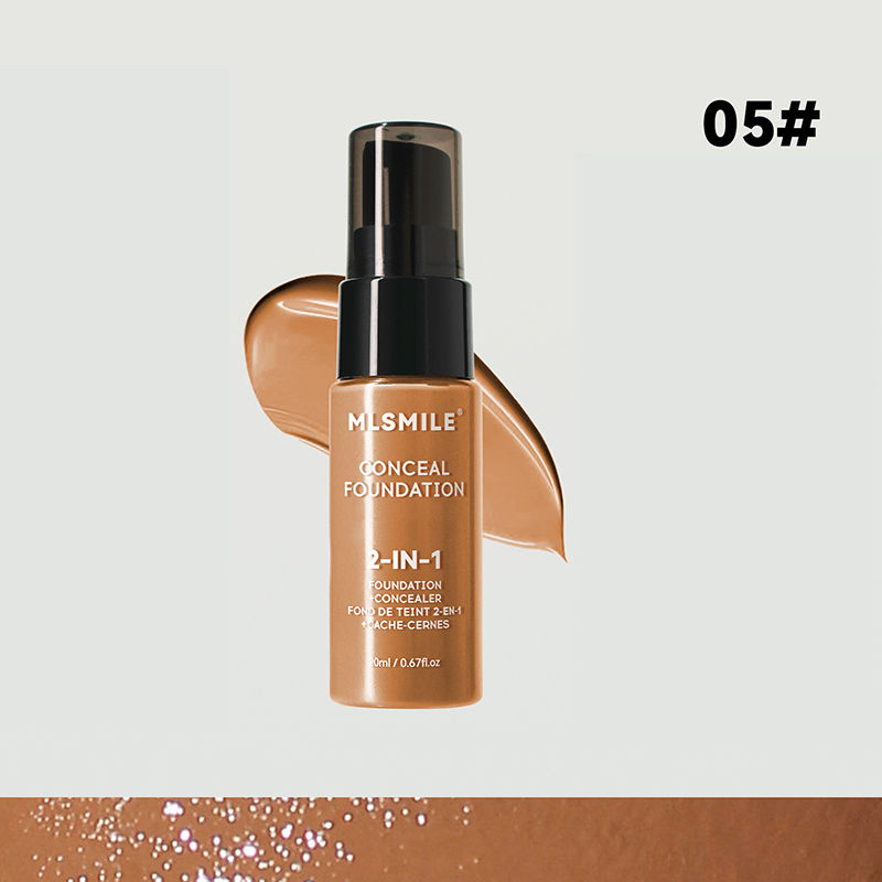 Thumbnail: Matte Liquid Foundation BB Cream with Waterproof Oil Control Concealer