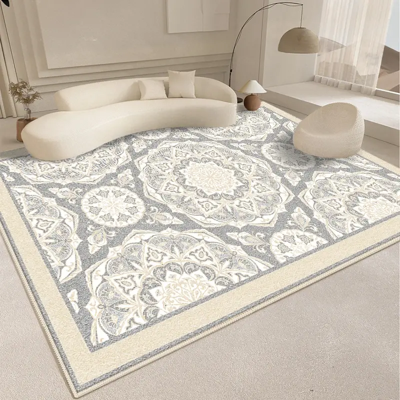 Thumbnail: Minimalism Style Fluffy Soft Rug for Living Room and Bedroom