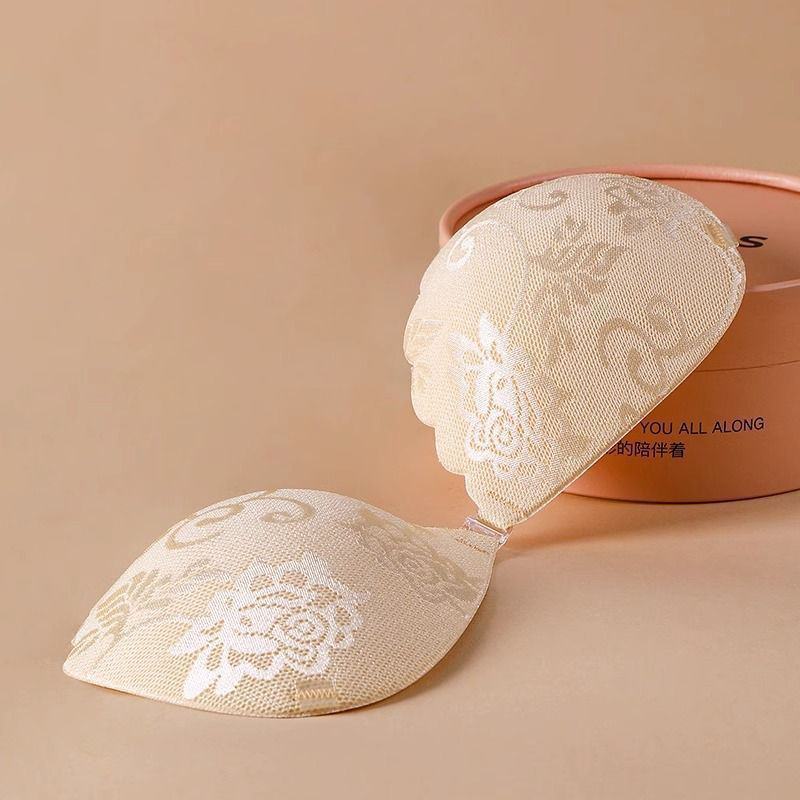 Thumbnail: Silicone Push Up Bra with Invisible Support and Reusable Nipple Covers for Women