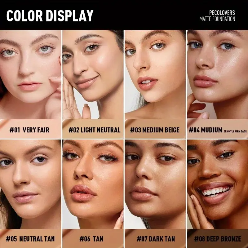Thumbnail: Full Coverage Concealer Foundation Waterproof Matte Natural Long Lasting