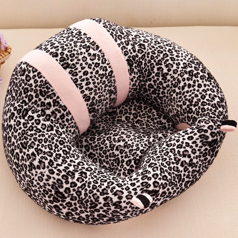 Thumbnail: Plush Baby Support Seat – Soft Animal-Shaped Chair for Learning to Sit