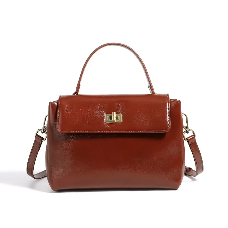 High Quality Designer Cowhide Luxury Genuine Leather Handbag