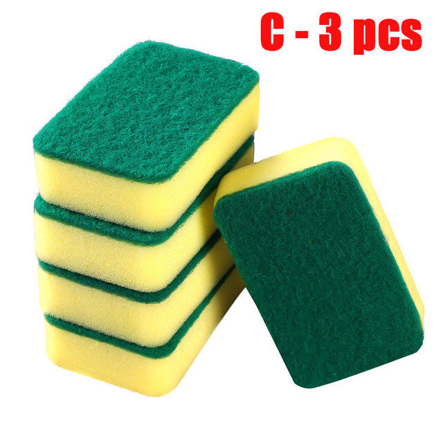 Thumbnail: Reusable Microfiber Dishwashing Sponge – Eco‑Friendly Kitchen Cleaning Tool