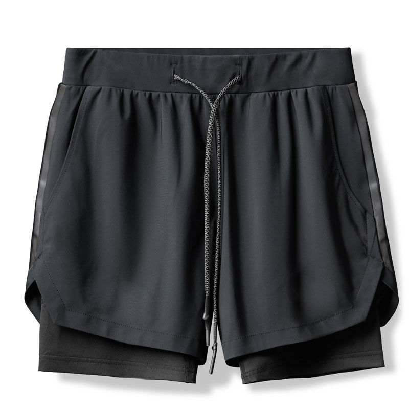 Thumbnail: Men's 2-in-1 Running Shorts with Pockets