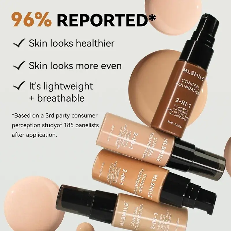 Thumbnail: Professional Liquid Concealer Cream for Matte and Lightweight Coverage
