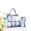 Thumbnail: Colorful Printed Designer Handbag Set of 2 Pieces for Women Fashion