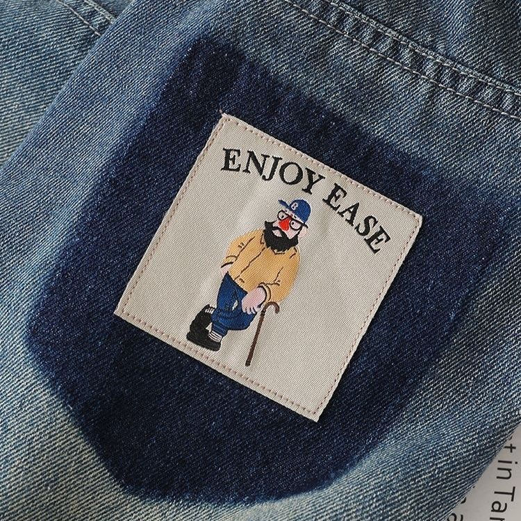 Thumbnail: Kids Casual Denim Shorts – Elastic Waist, Solid Color, Daily Wear