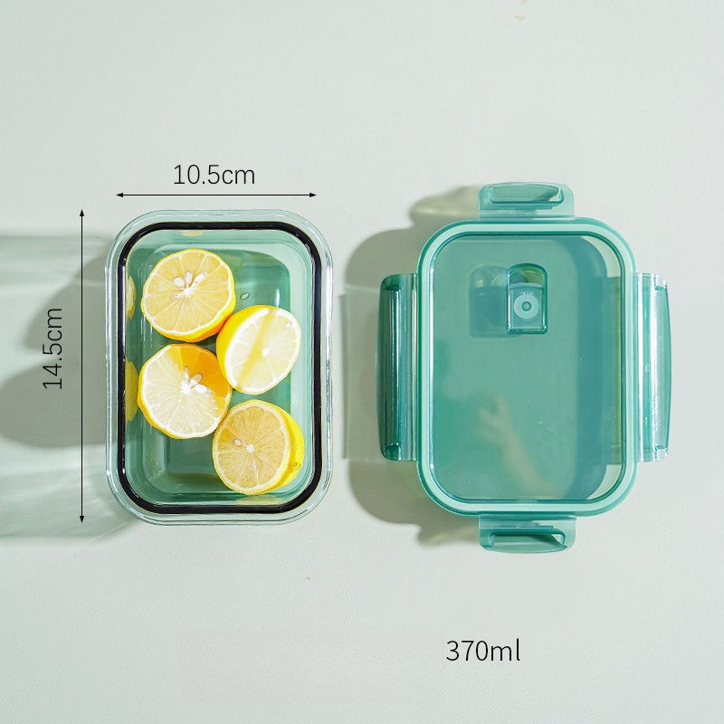 Thumbnail: Borosilicate Glass Lunch Box – Microwave-Safe Student Meal Container