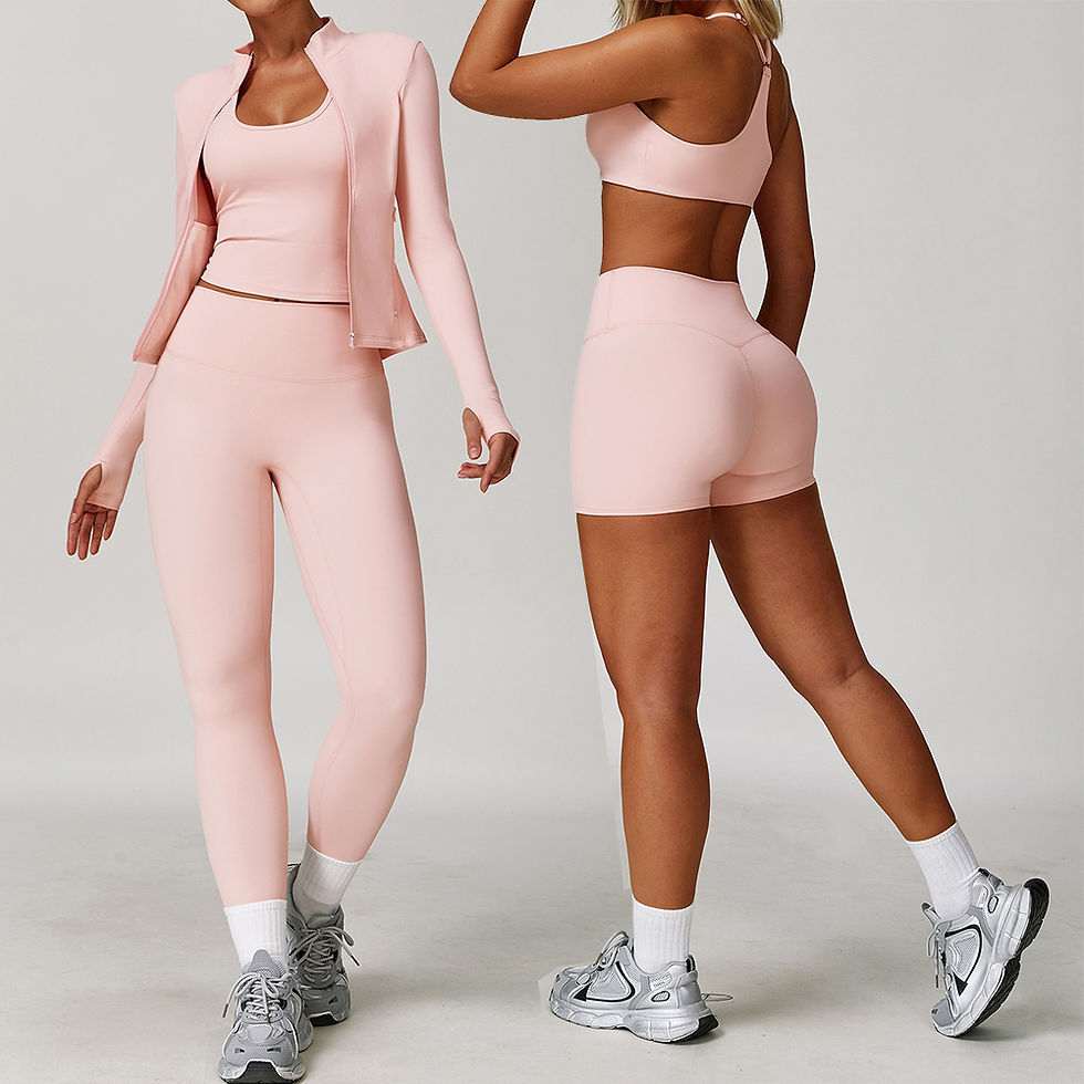 Women's Quick-Dry Yoga & Gym Set – 2/3-Piece Sportswear for Fitness