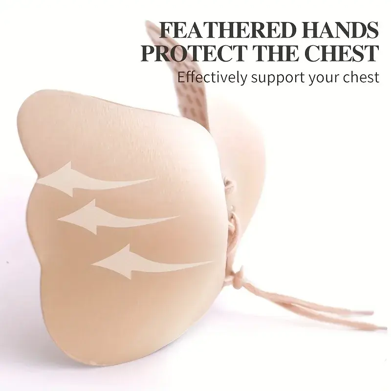 Thumbnail: Silicone Chest Stickers for Women with Seamless Push Up Invisible Breast Petals