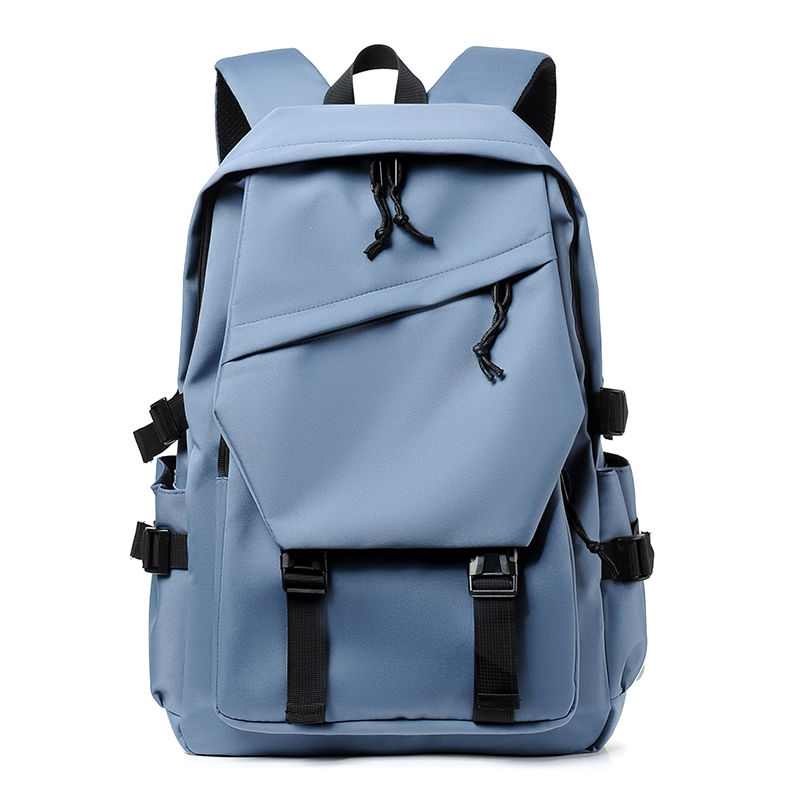 Thumbnail: Simple Solid Color Travel Backpack with Large Storage