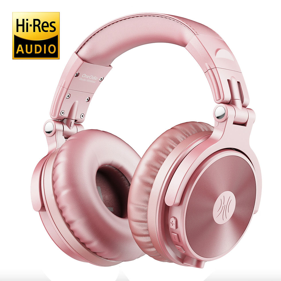 Thumbnail: Over Ear Bluetooth Headphones Long Battery Stereo Sound
