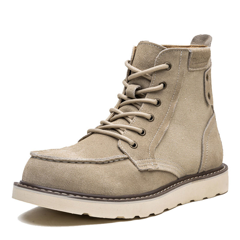Thumbnail: Mens Hiking Boots Waterproof Tactical Leather Outdoor Hunting Camping Footwear