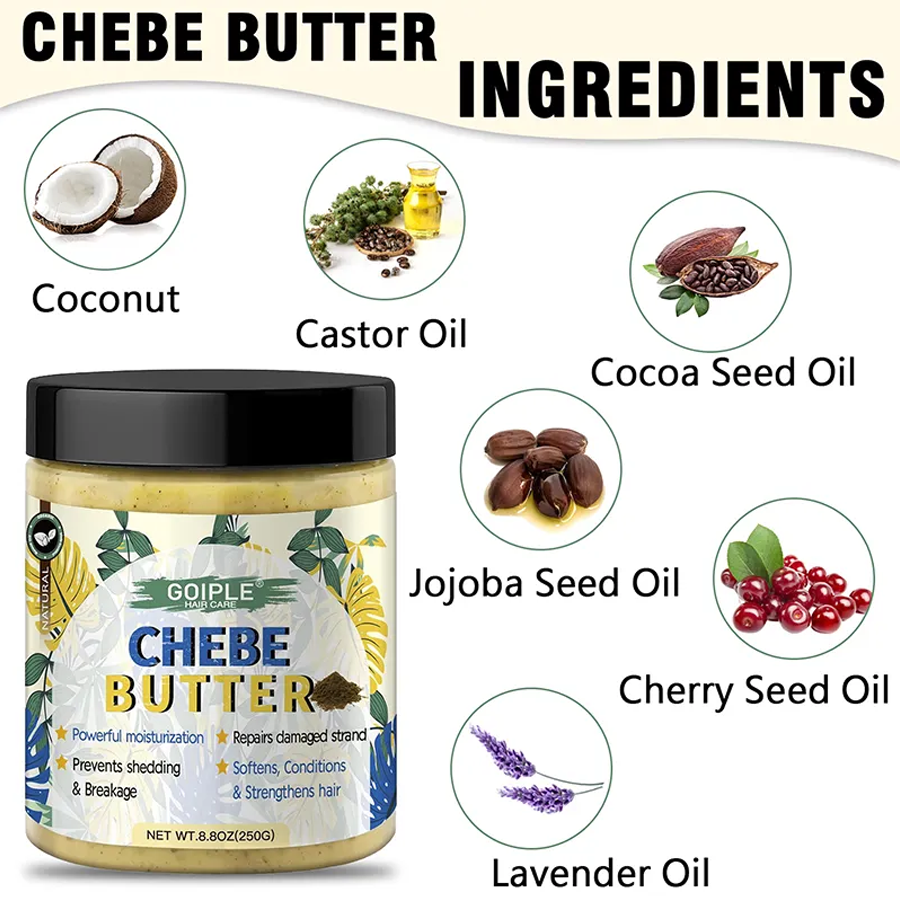 Thumbnail: Goiple Chebe Butter – Deep Nourishing & Anti-Hair Loss Conditioner, 100g/250g