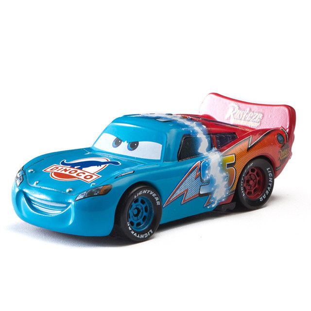 Thumbnail: Pixar Cars 3 Diecast Toy Set – Lightning McQueen, Jackson Storm & The King