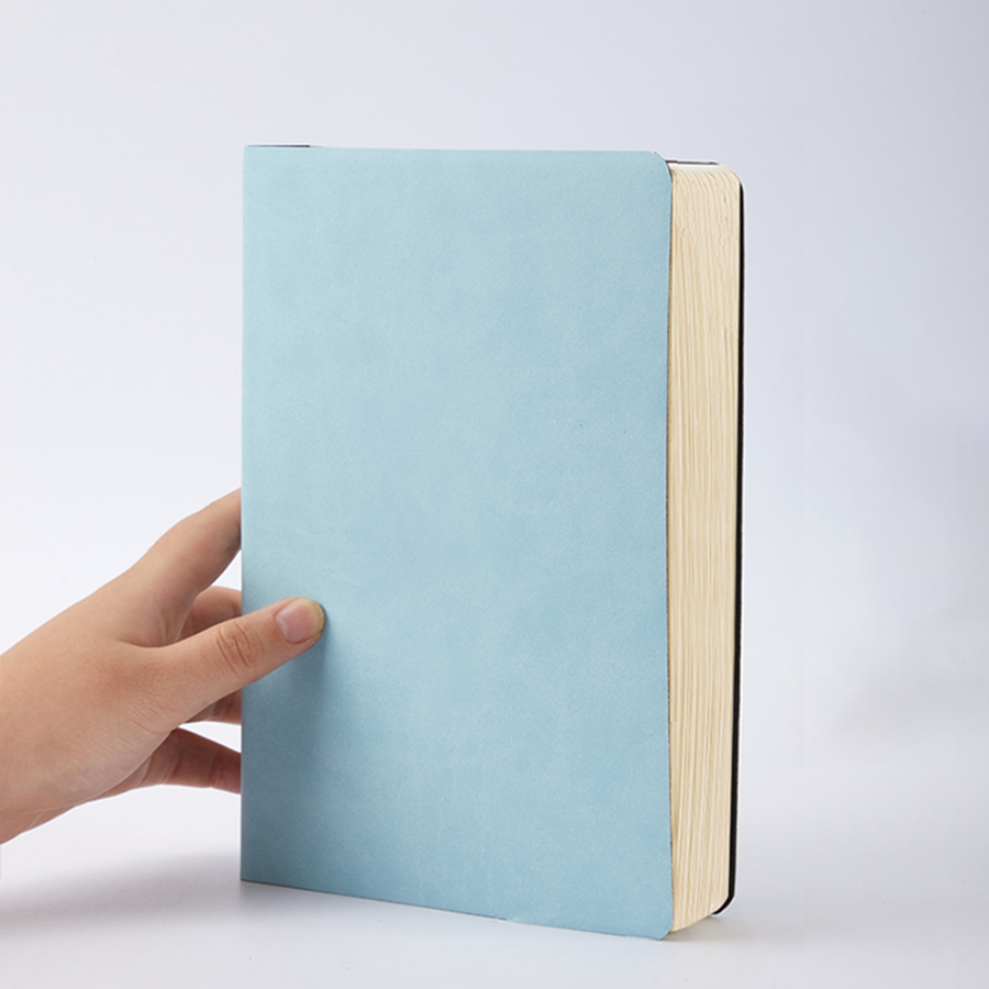 Thumbnail: Soft Leather Thickened A5 Notebook – 360‑Page Flexible Daily Journal