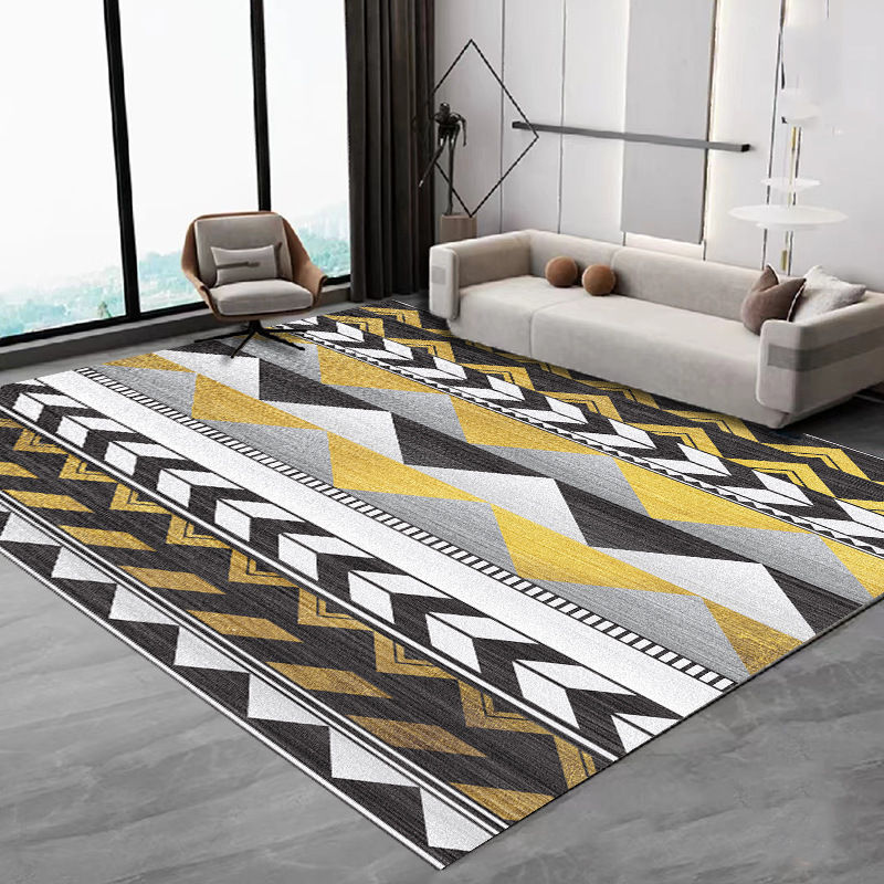 Thumbnail: Nordic Flannel Carpet – Soft Anti-Slip Rug for Living Room & Bedroom