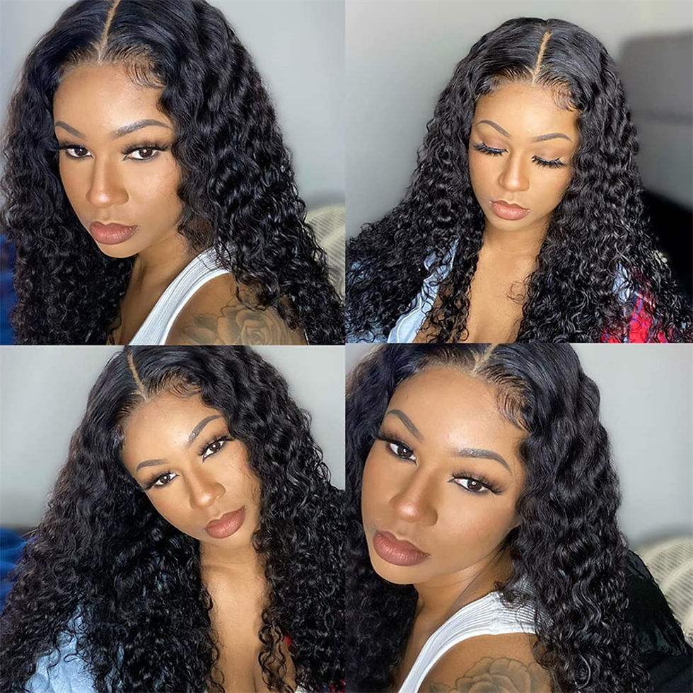 Thumbnail: 13x4 Straight Frontal Lace & 4x4 Swiss Closure Transparent Human Hair
