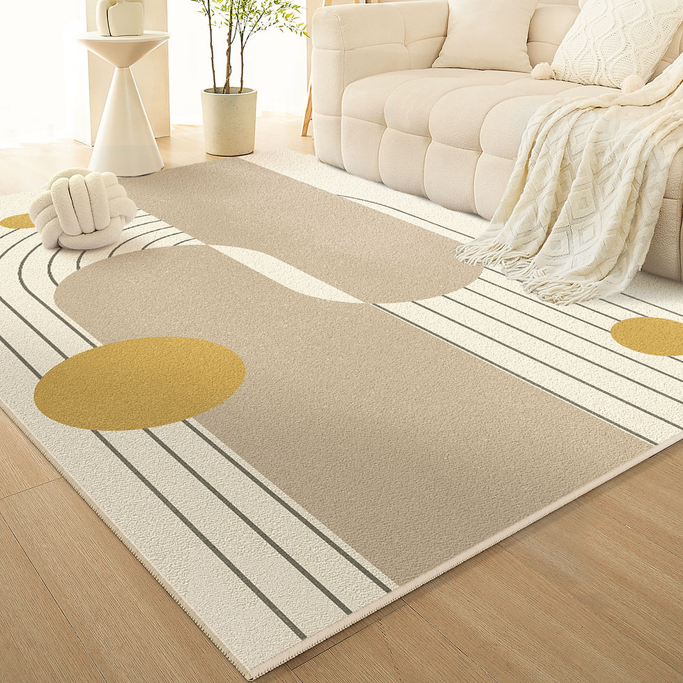 Thumbnail: French Cream-Style Carpet, Living Room Sofa & Coffee Table