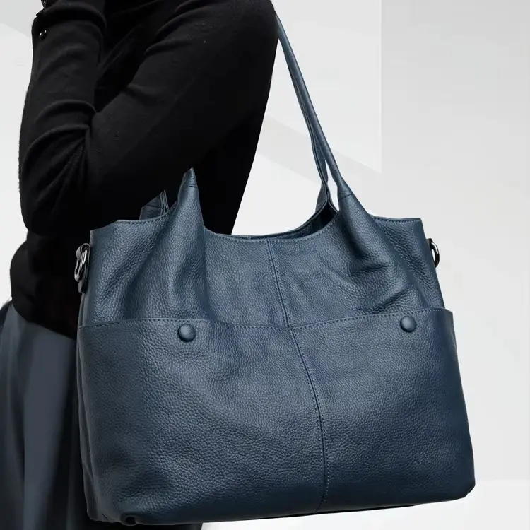 Luxury Genuine Leather Customized Handbag for Women