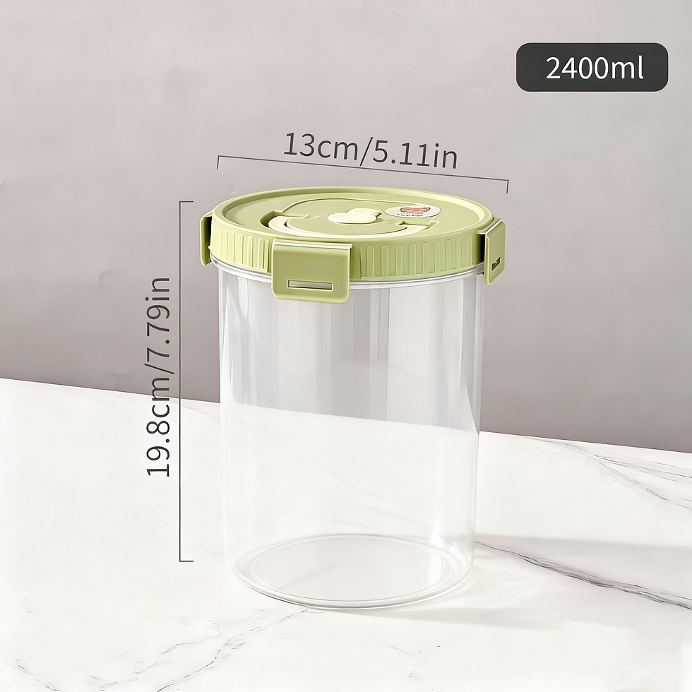Thumbnail: Pasta Storage Box with Handle – Airtight Moisture-Proof Container