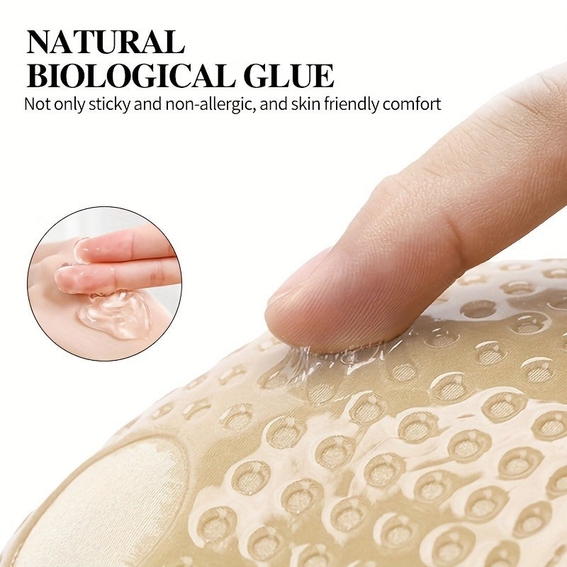 Thumbnail: Silicone Chest Stickers for Women with Seamless Push Up Invisible Breast Petals