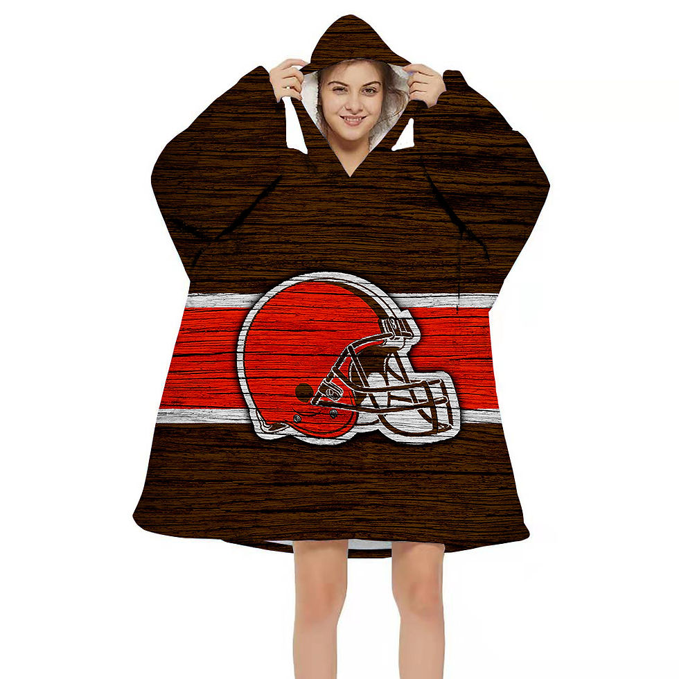 Thumbnail: Oversized Fleece Wearable Blanket Hoodie Thick Winter Plush Hoodie