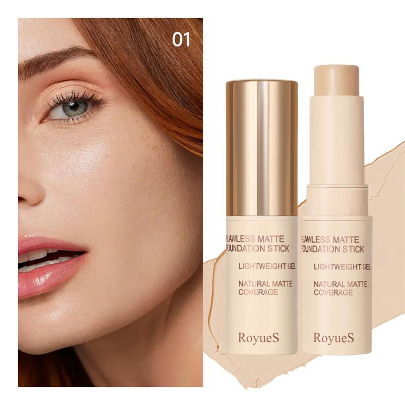Thumbnail: Lightweight Matte Foundation Stick with Natural Finish and Breathable Concealer