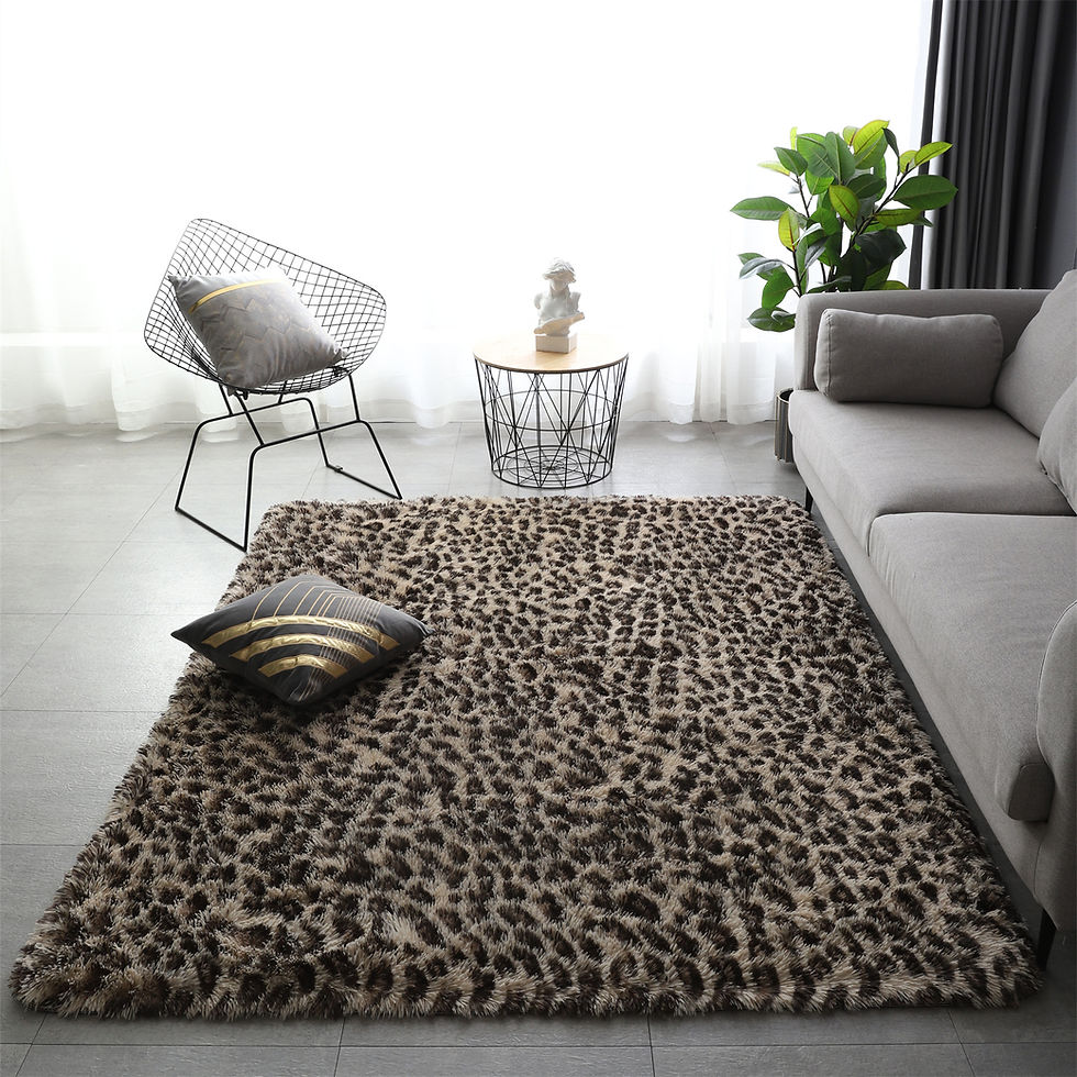 Thumbnail: Premium Fluffy Shag Rug Extra Soft Indoor Area Carpet