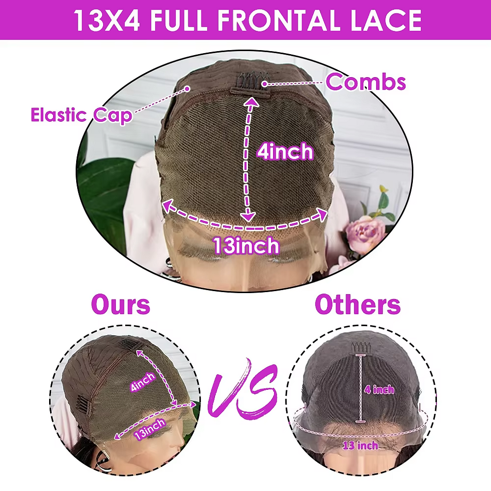 Thumbnail: #4 Brown Deep Wave Bob Wig – 230% Density, Pre-Plucked Burmese Hair, Easy Wear