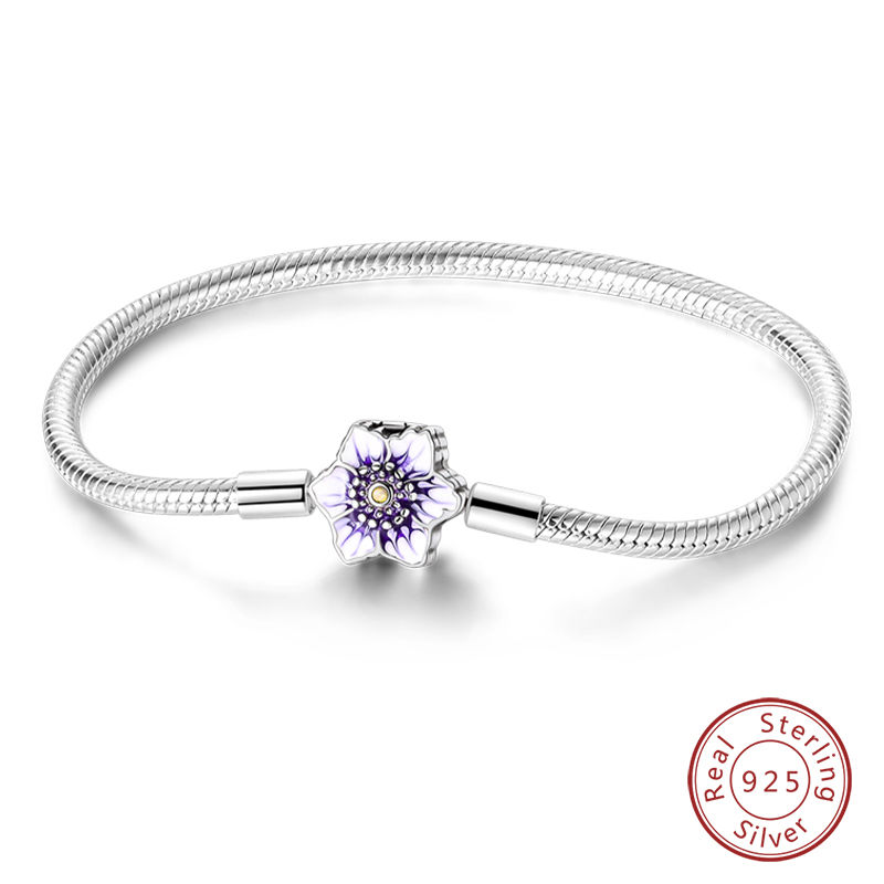 Thumbnail: Elegant Silver Bracelet Adjustable 17 to 20CM Timeless Jewelry Accessory