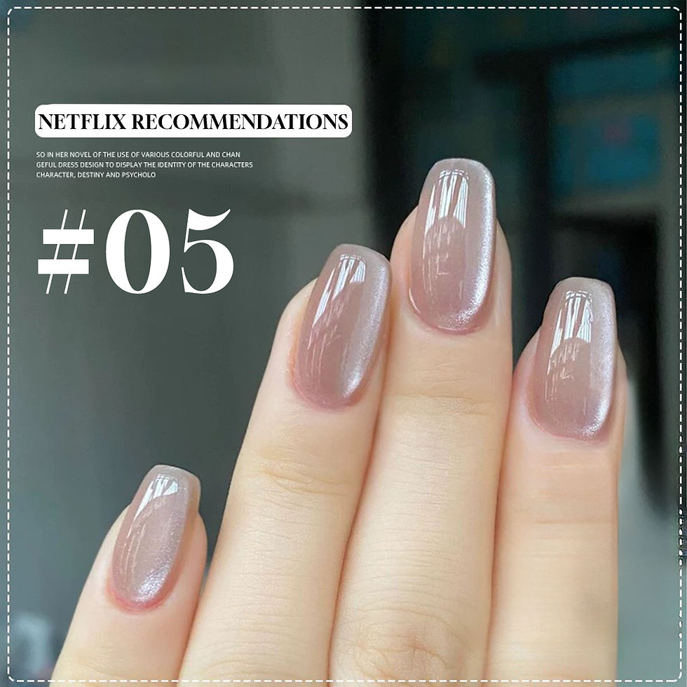 Thumbnail: 12ml Hibiscus Purple Cat Eye Gel Nail Polish Super Whitening Glossy