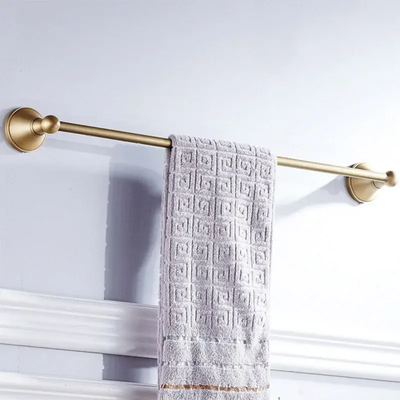 Thumbnail: Antique Bronze Bathroom Hardware Set with Towel Bar Shelf Hooks and Accessories