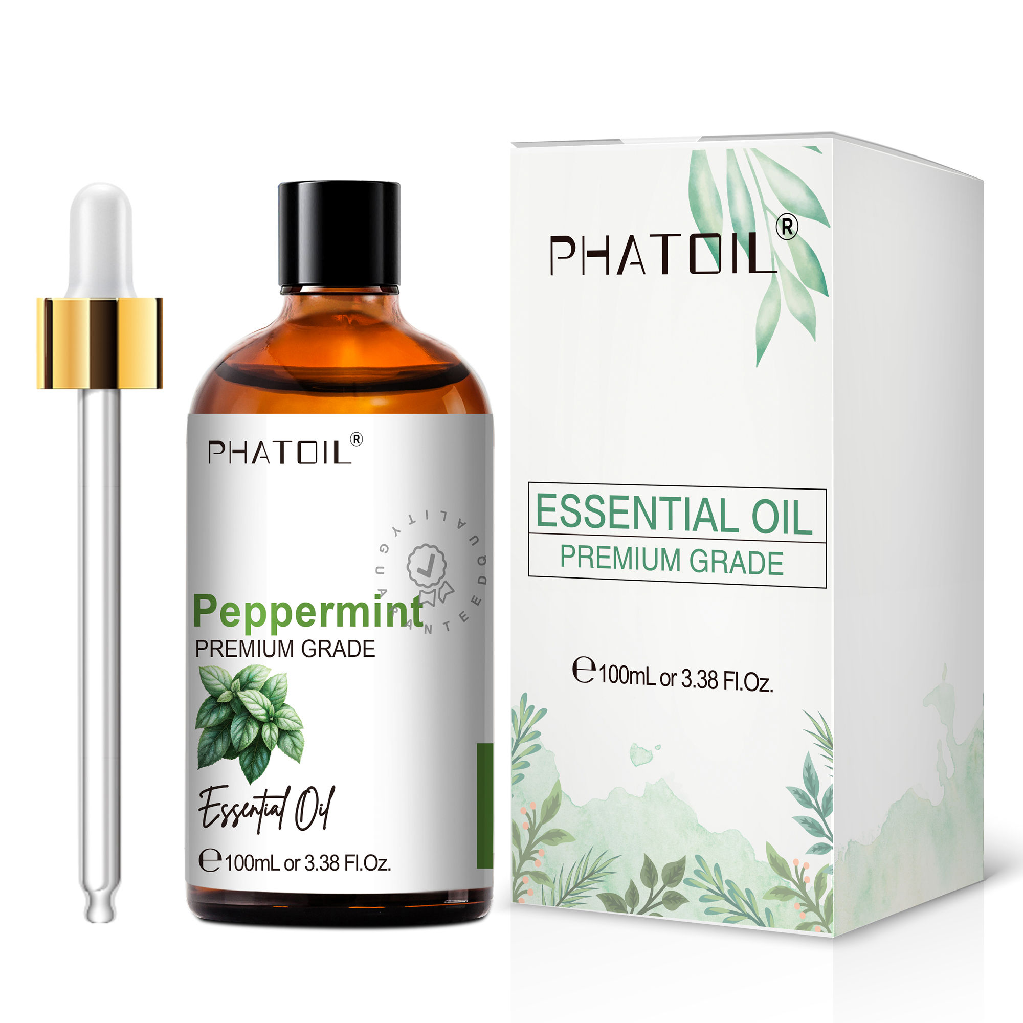 100ml Pure Aromatherapy Essential Oil for Diffuser, Massage & Skin Care
