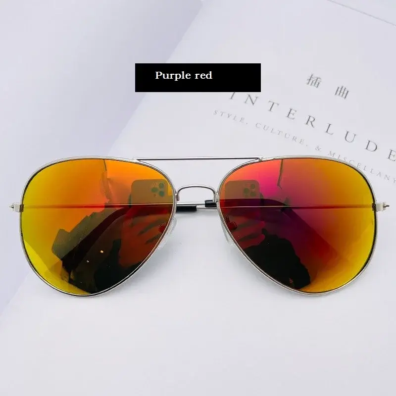 Thumbnail: Classic Pilot Aviation Metal Frame Sunglasses