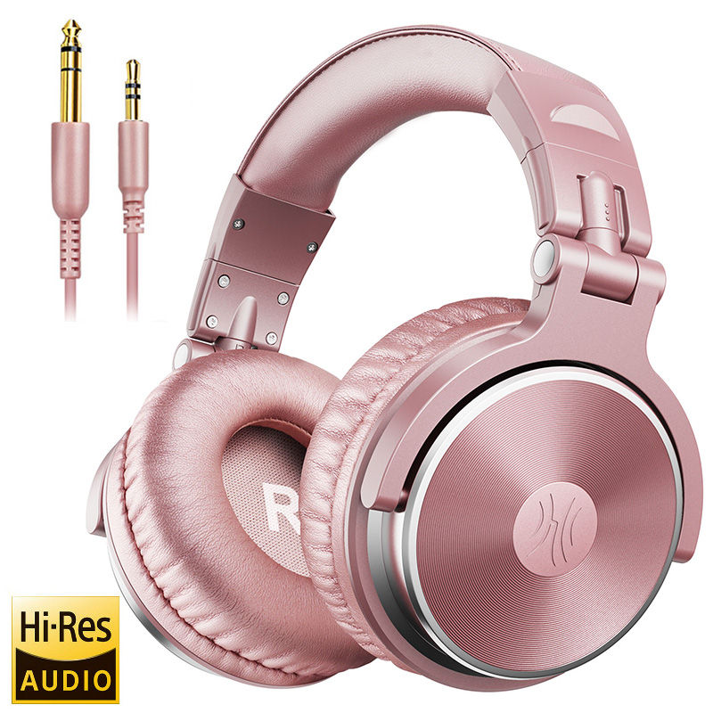 Thumbnail: Oneodio Over-Ear Wired Studio DJ Headphones with Mic