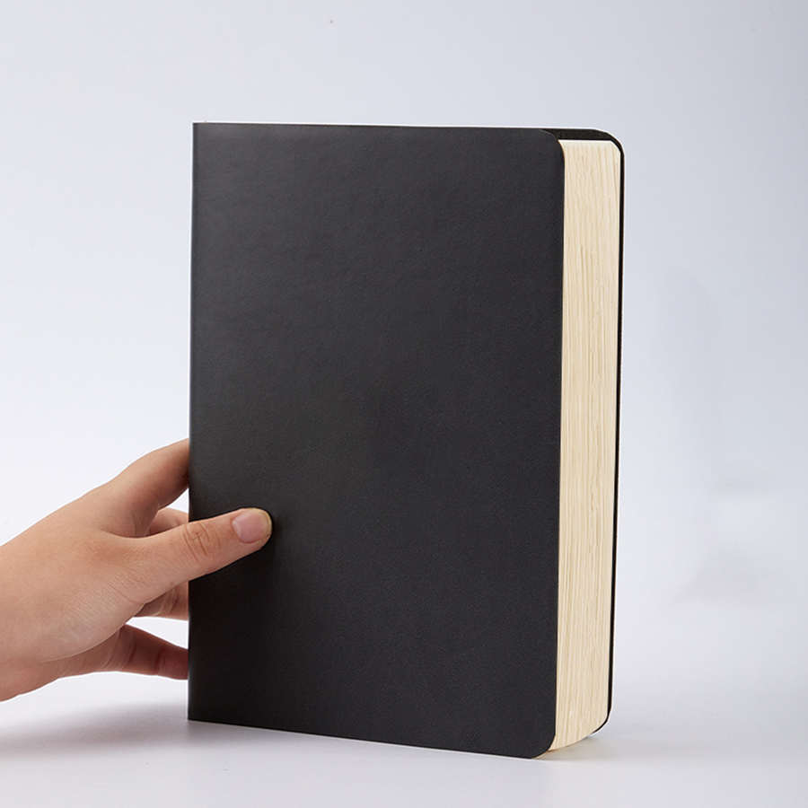 Thumbnail: Soft Leather Thickened A5 Notebook – 360‑Page Flexible Daily Journal