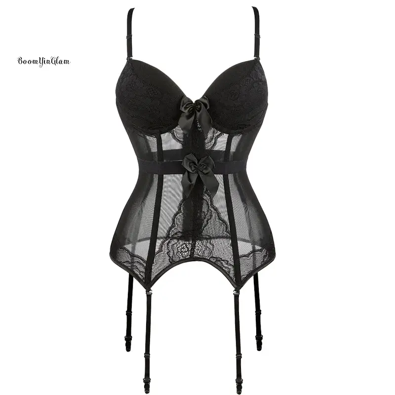 Thumbnail: Lace Transparent Lingerie for Women Adjustable Strap Sexy Style