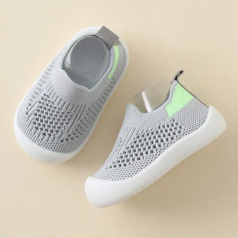 Thumbnail: Toddler Slip On Mesh Sneakers Lightweight Breathable Tennis Style Shoes