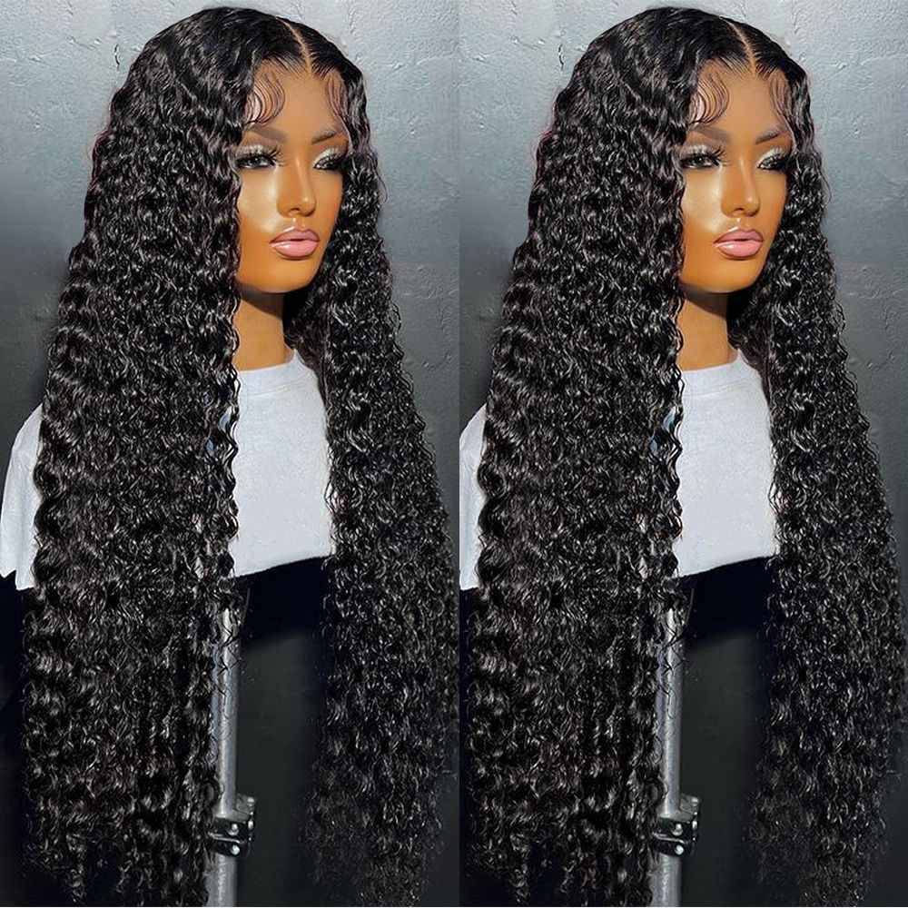Loose Deep Wave HD Lace Frontal Wig 30–46 Inch 250% Density