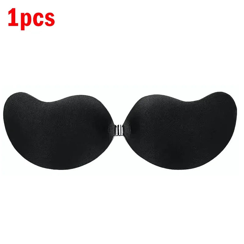 Thumbnail: Sexy Invisible Push-Up Bra – Self-Adhesive Silicone Bust with Front Closure