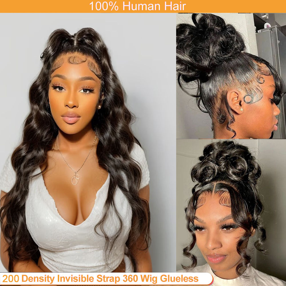 Wig Secret 13x4 HD Body Wave Full Lace Wig 30–40 Inch Human Hair