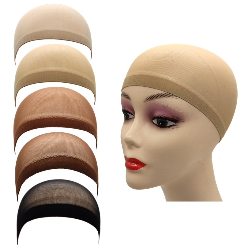Thumbnail: Stretchable Nylon Wig Caps Set 2PCS Breathable Hair Nets for Secure Wig