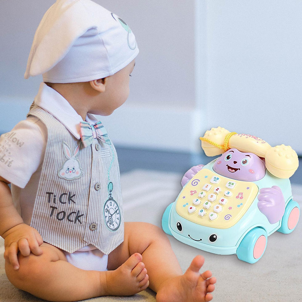 Thumbnail: Multifunctional Cartoon Telephone Toy – Educational Activity for Toddlers