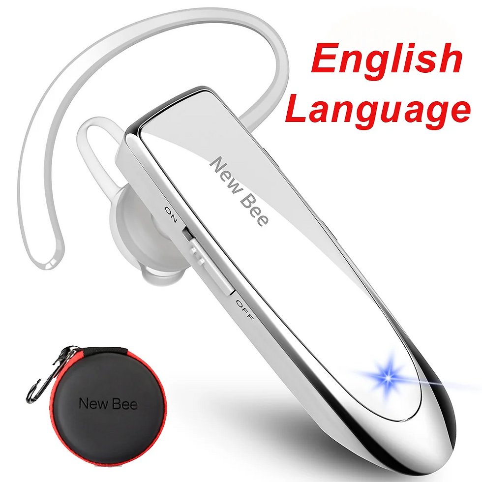Thumbnail: New Bee B41 Bluetooth Wireless Headset Hands-Free Earphones