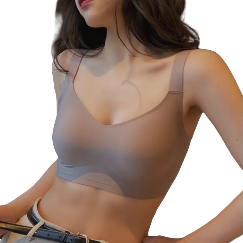 Thumbnail: Seamless Bra For Women Comfort Padded Bras Wireless Underwear Support