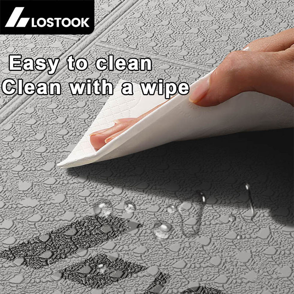 Thumbnail: Foldable TPE Yoga Mat with Non Slip Surface and Travel Storage for Home Fitness