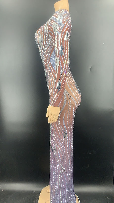 Thumbnail: Elegant Evening Party Dress with Slit Birthday Celebration